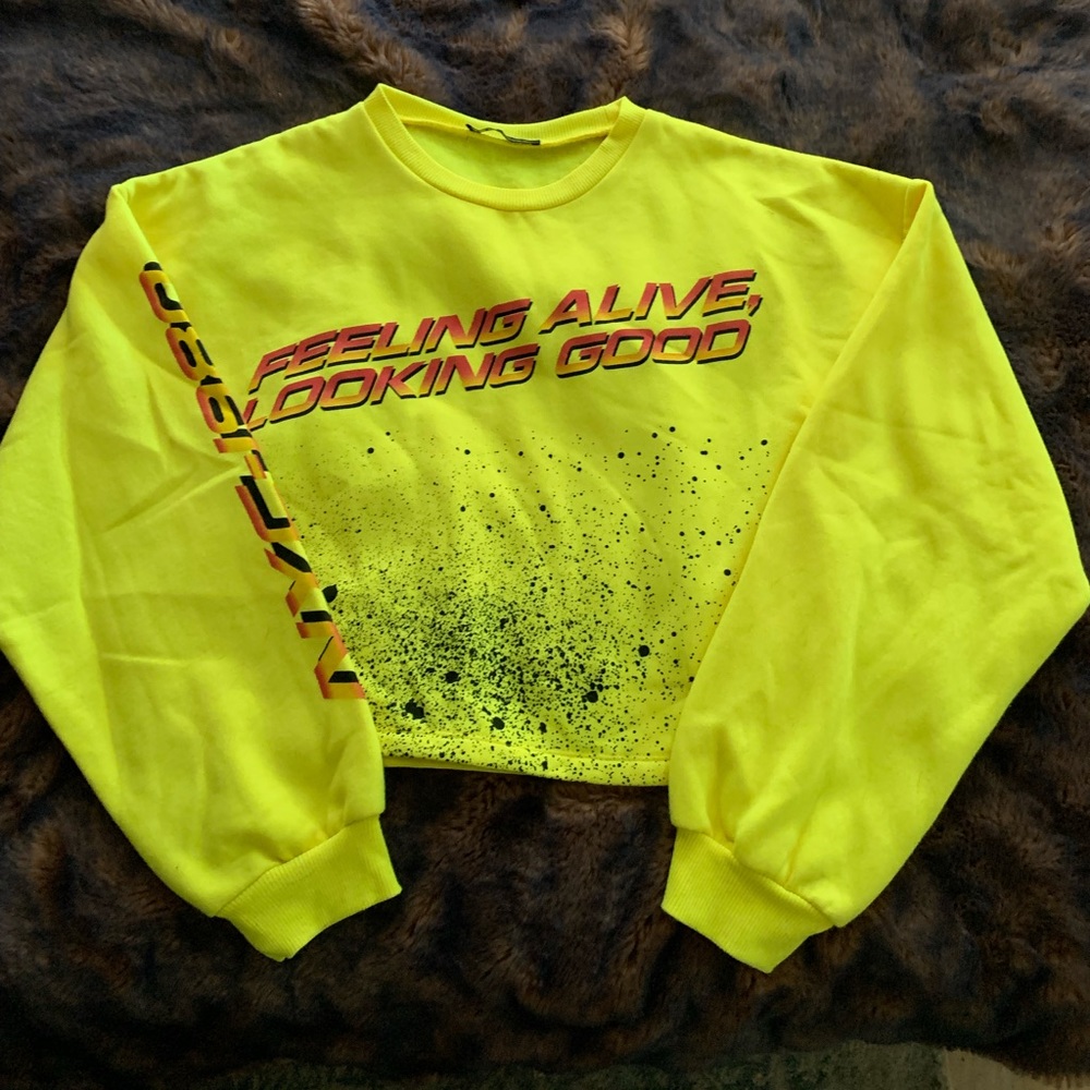 Zara graphic sweatshirt